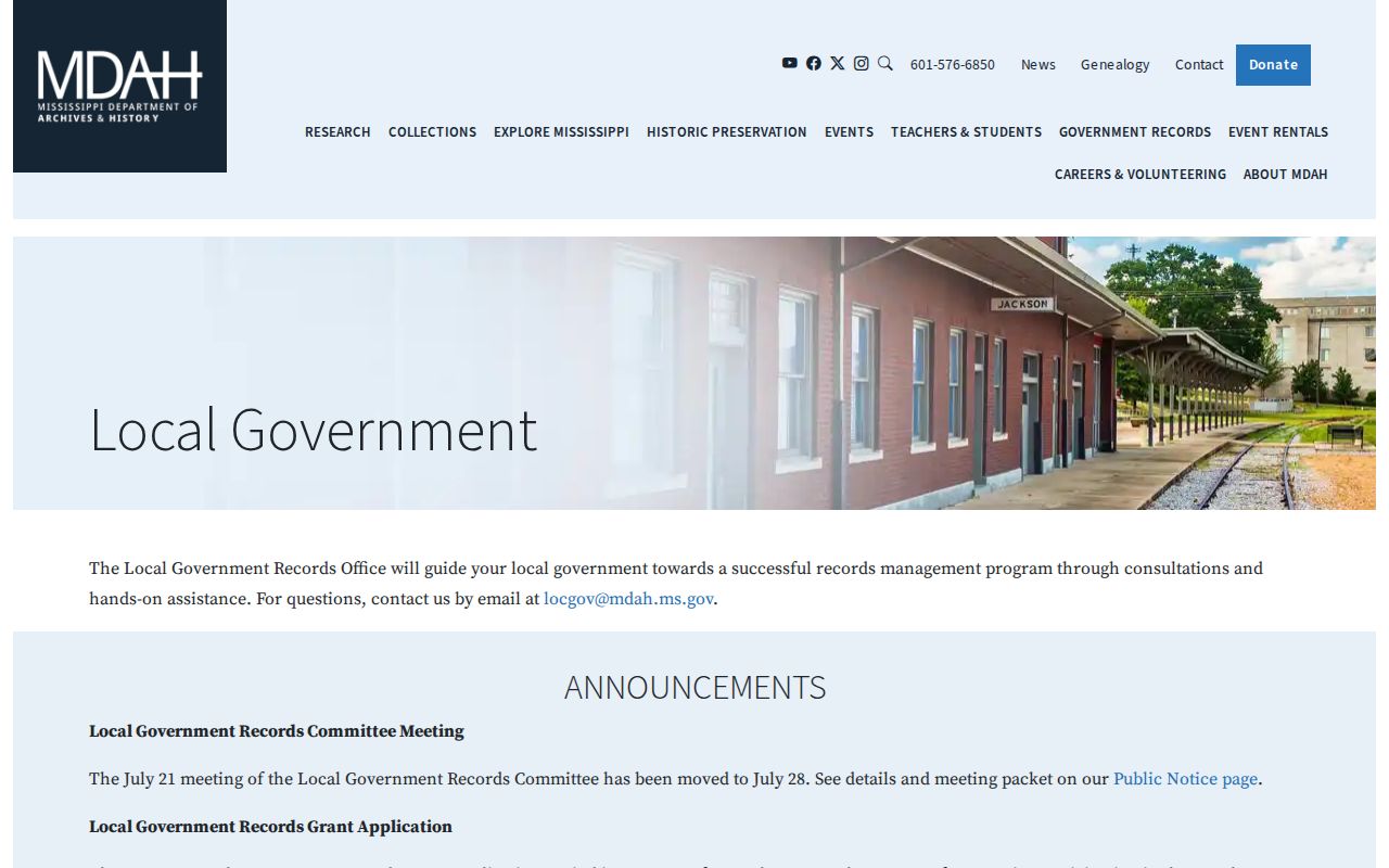 Clarke County court records image for local-government retention research