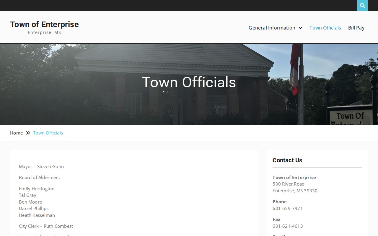 Enterprise court docket official clerk record source